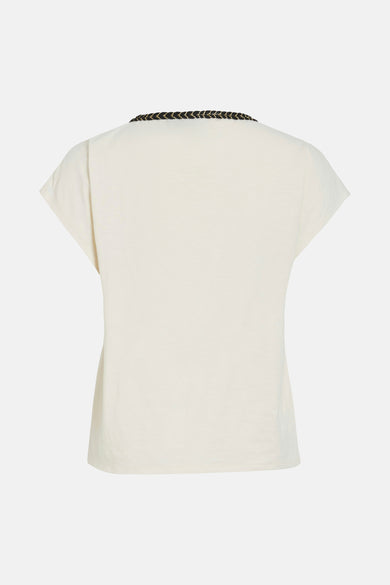 T-shirt à manches courtes - Écru