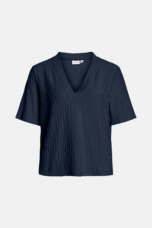 VIMARATEA V-NECK 2/4 TOP