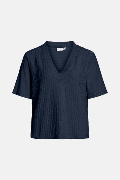 VIMARATEA V-NECK 2/4 TOP