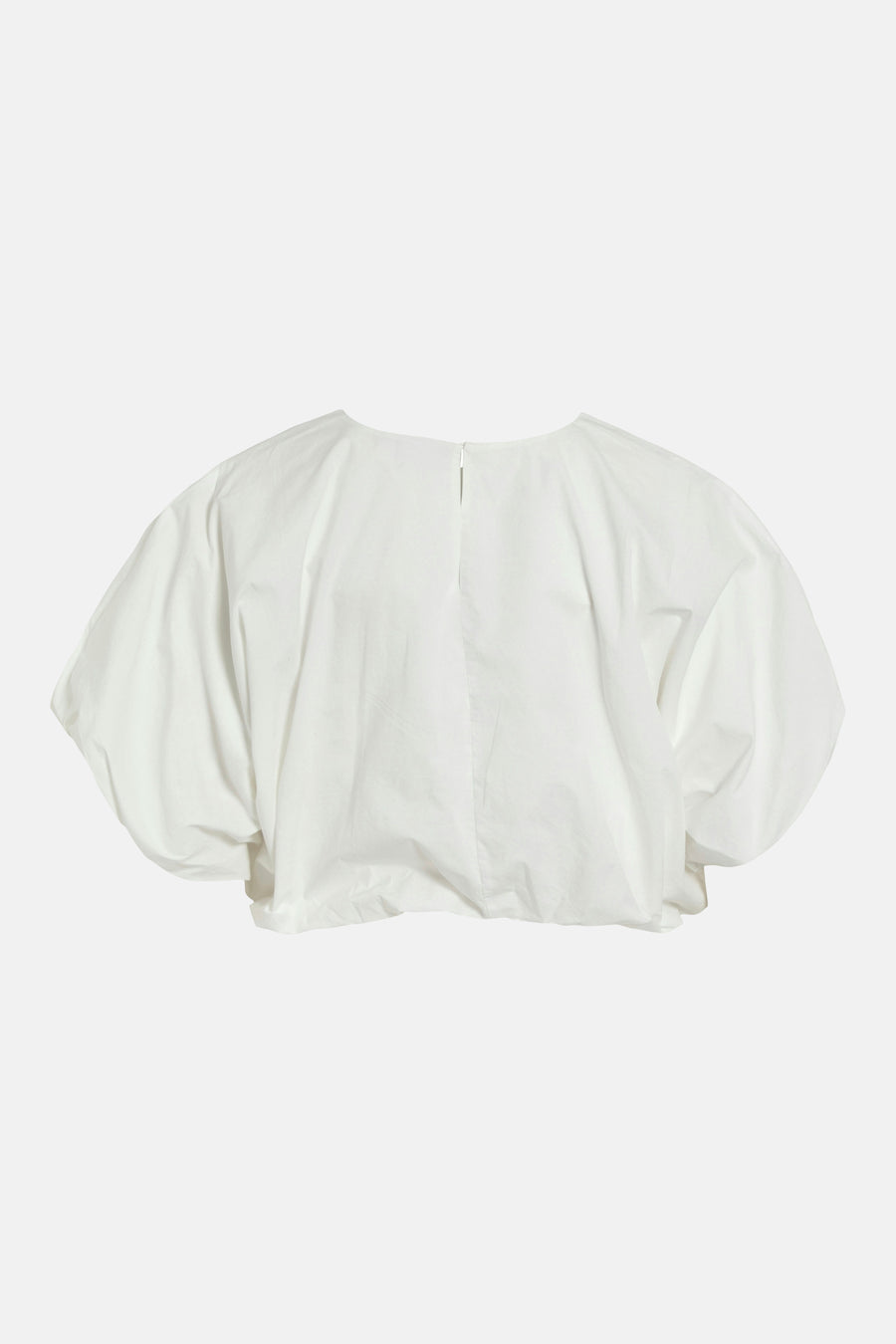 Blouse met korte mouwen - wit