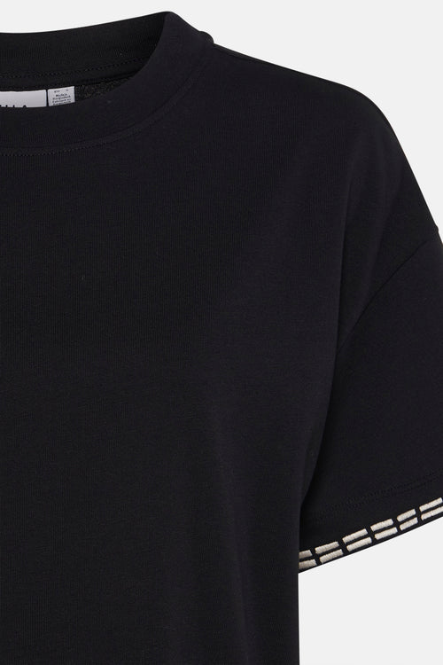 Top uni manches courtes noir - VILA®