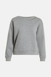 VIMALDEA O-NECK L/S EMB SWEATSHIRT