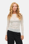 VIROMINA BOATNECK L/S TOP