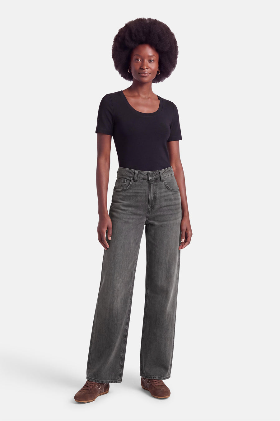 PALMA - mid grey denim