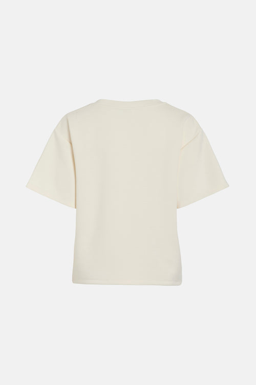 VISIFFI V-NECK 2/4 TOP/R/PB