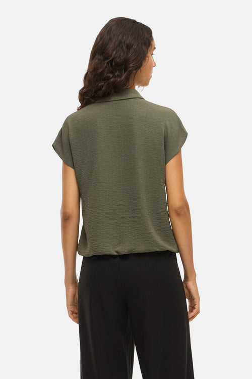 Hemd met korte mouwen - khaki