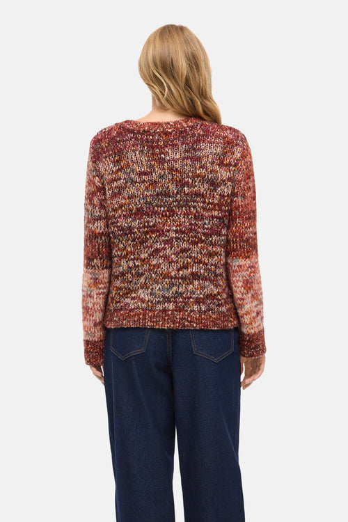 Pull col rond multicolore - VILA®