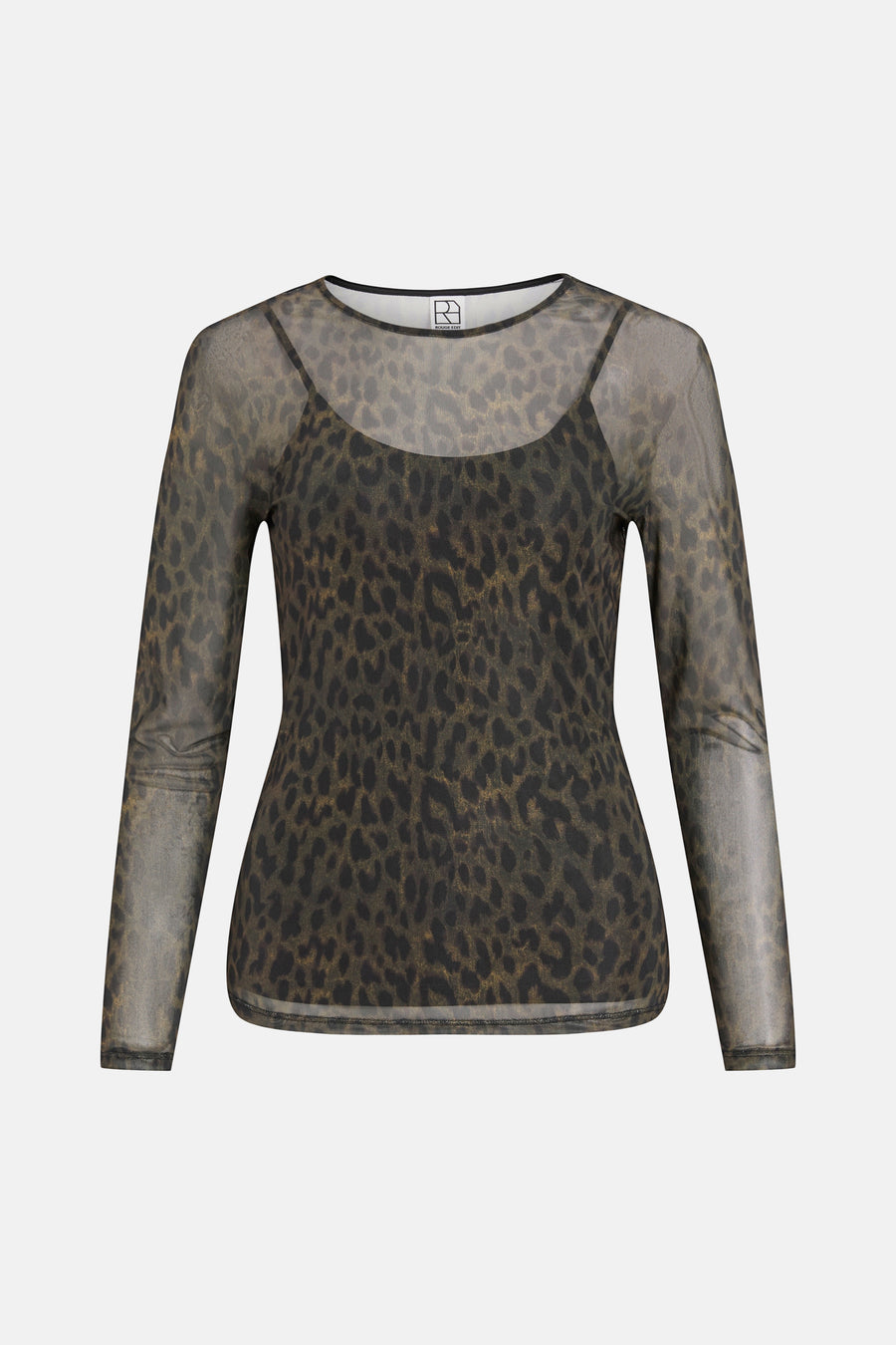 Top uni manches longues multicolore - ROUGE EDIT