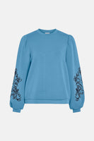 Sweat col rond Bleu - VILA®