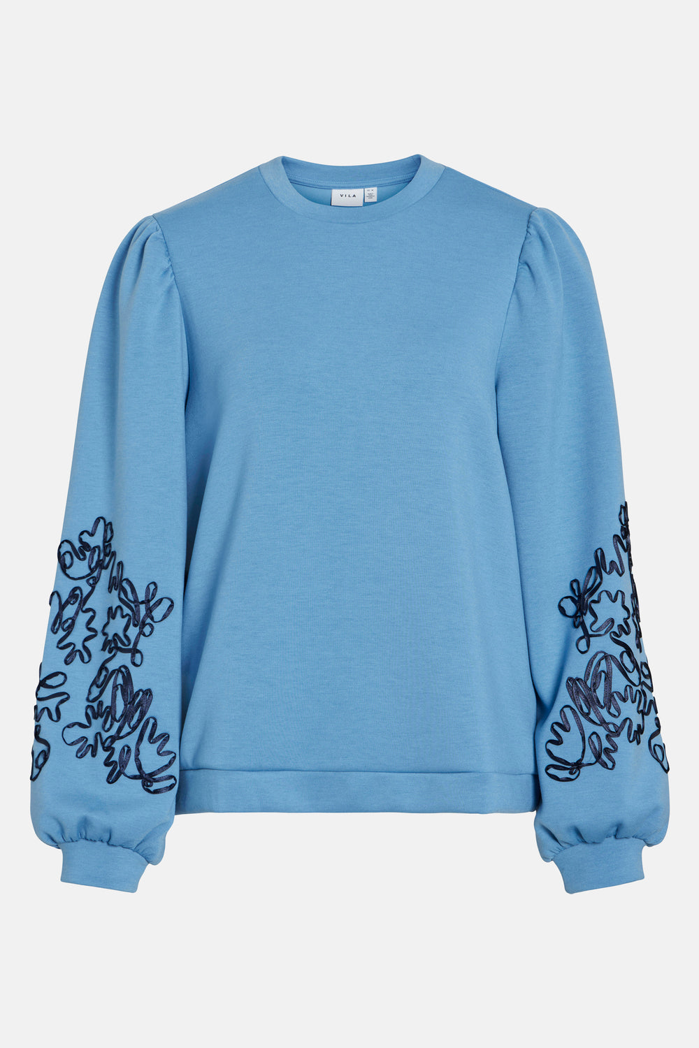 Sweat col rond Bleu - VILA®