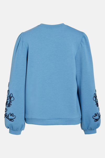 Sweat col rond Bleu - VILA®