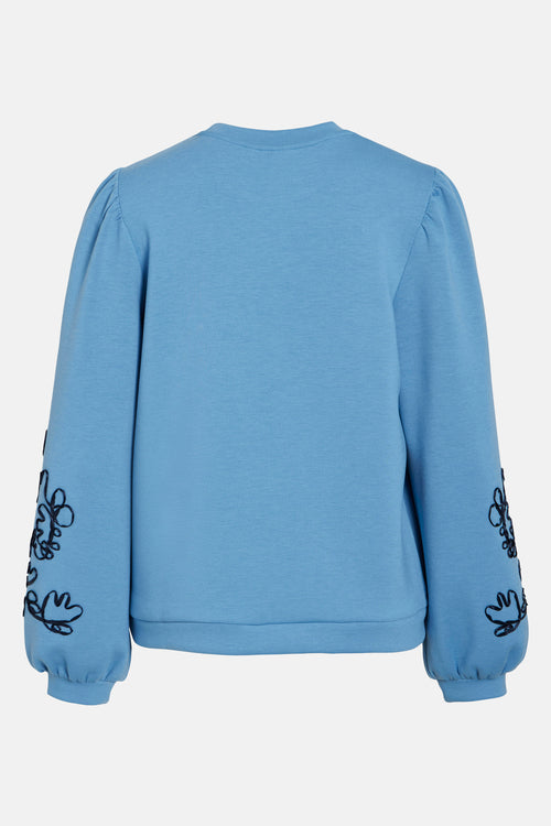 Sweat col rond Bleu - VILA®