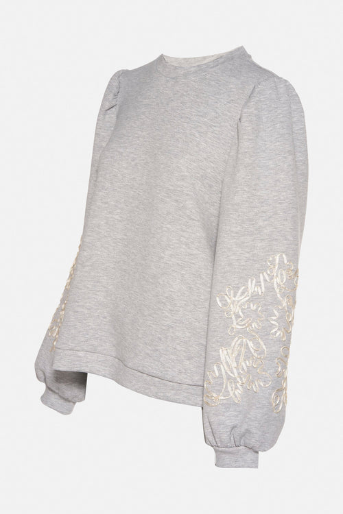 Sweat col rond Gris - VILA®