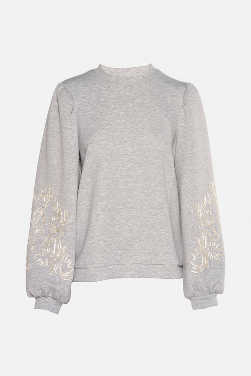 Sweat col rond Gris - VILA®