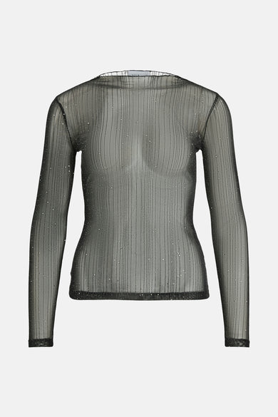 T-shirt met lange mouwen - zwart