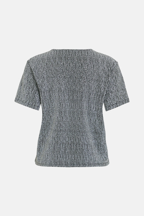T-shirt met korte mouwen - zilver