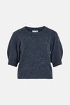 Pull col rond Bleu - VILA®