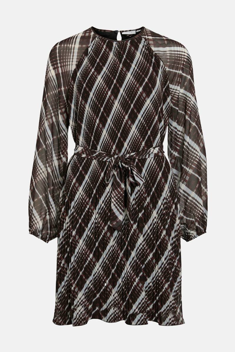 Kleedje met lange mouwen - multicolor