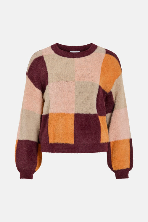 Pull met ronde hals - Multicolor