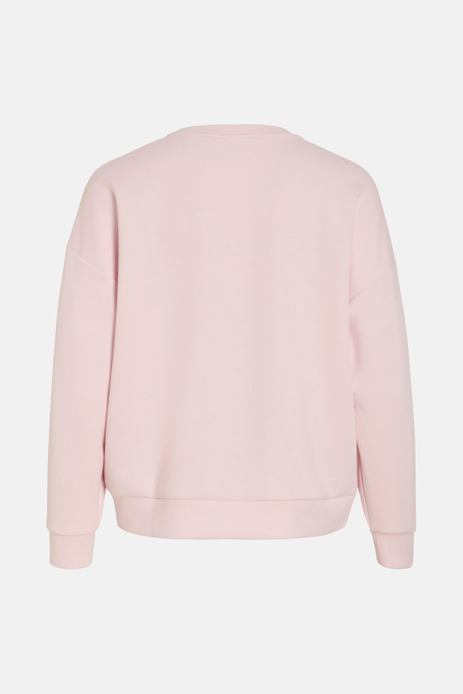 Sweatshirt van VILA, losse pasvorm, van achteren gezien op een neutrale achtergrond.
