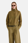 Chemisier (manches longues) olive - ROUGE EDIT