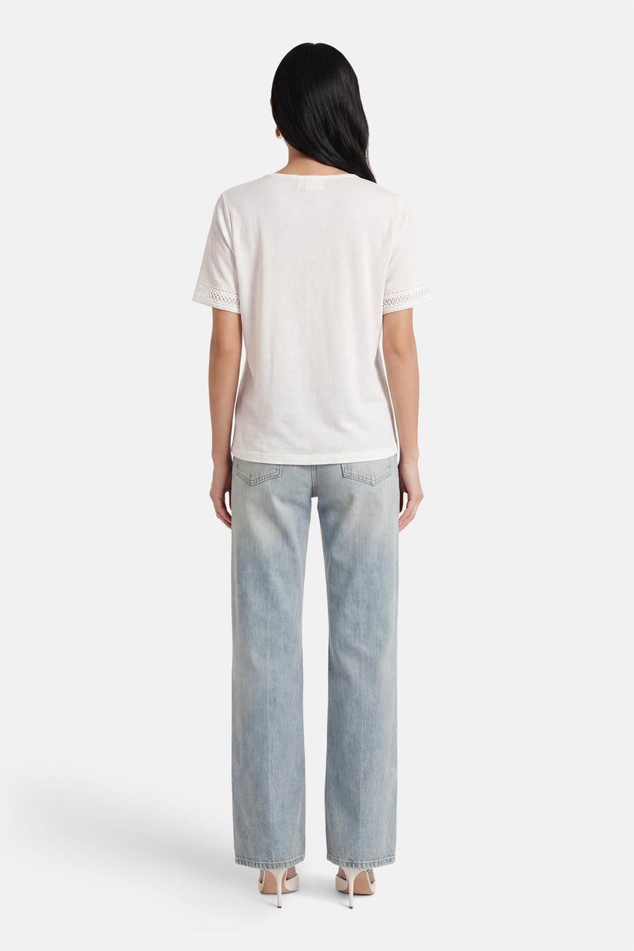 T-shirt à manches courtes - blanc