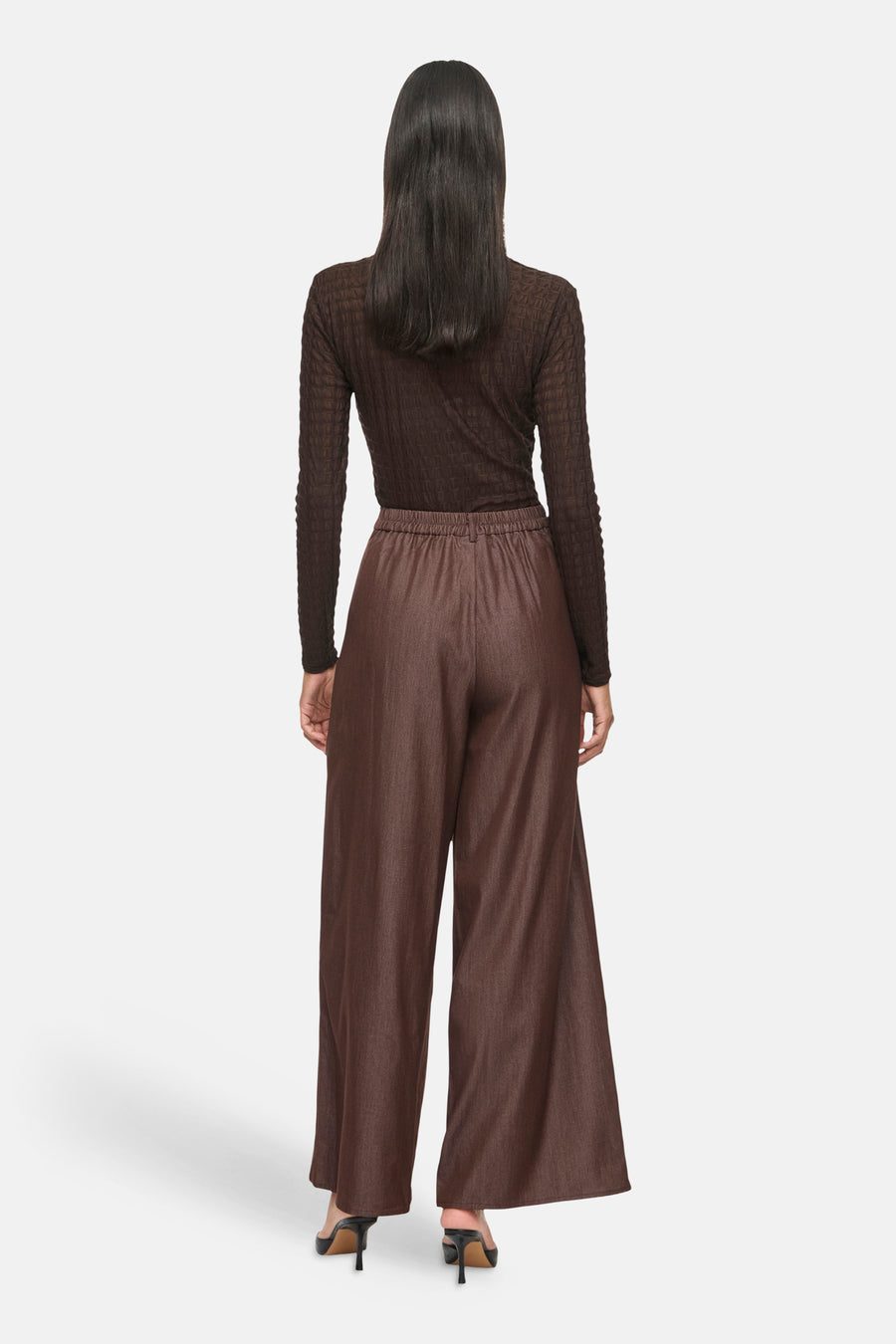 Dames sb seizoensbroek formal brun - VILA®