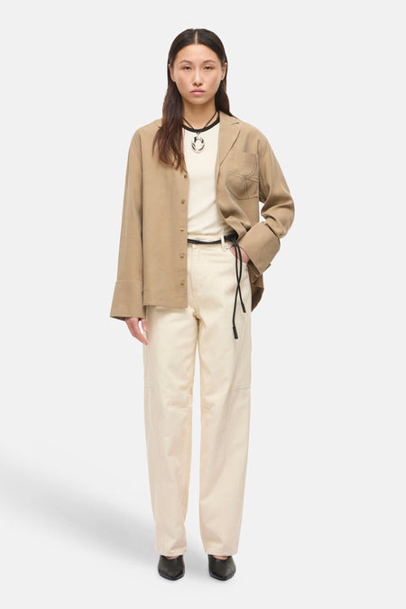 Jean coloré beige - ROUGE EDIT