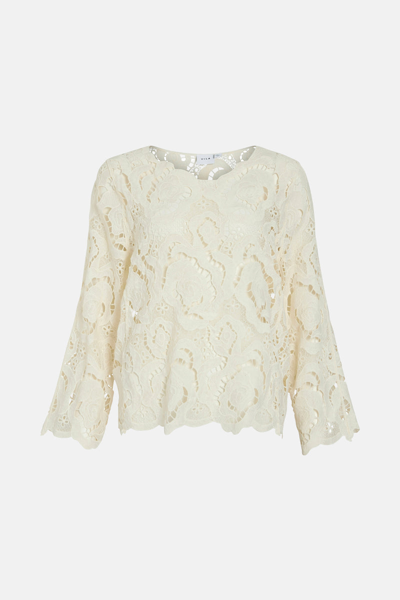 VIFAYA L/S LACE TOP
