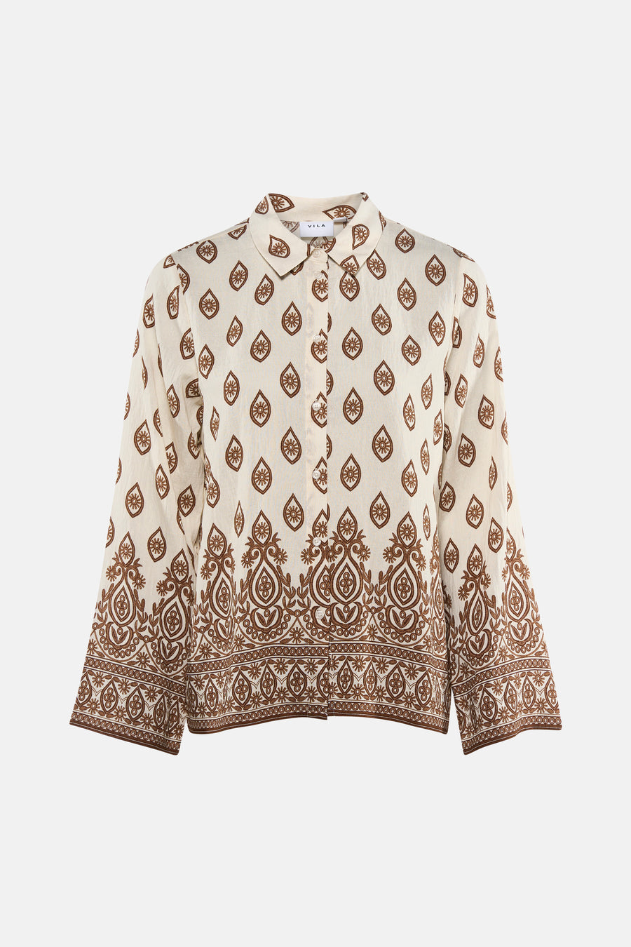 Chemise à manches longues - multicolore