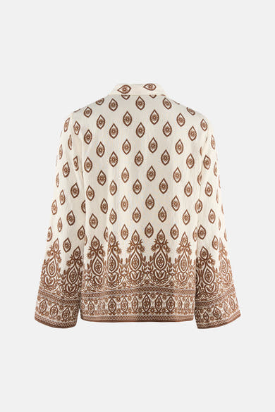 Chemise à manches longues - multicolore