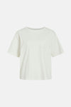 VIMONIE S/S CROCHET DETAIL T-SHIRT
