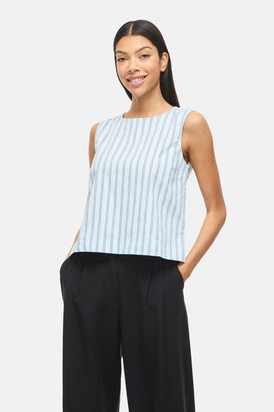 Blouse (korte mouwen) blauw - VILA®