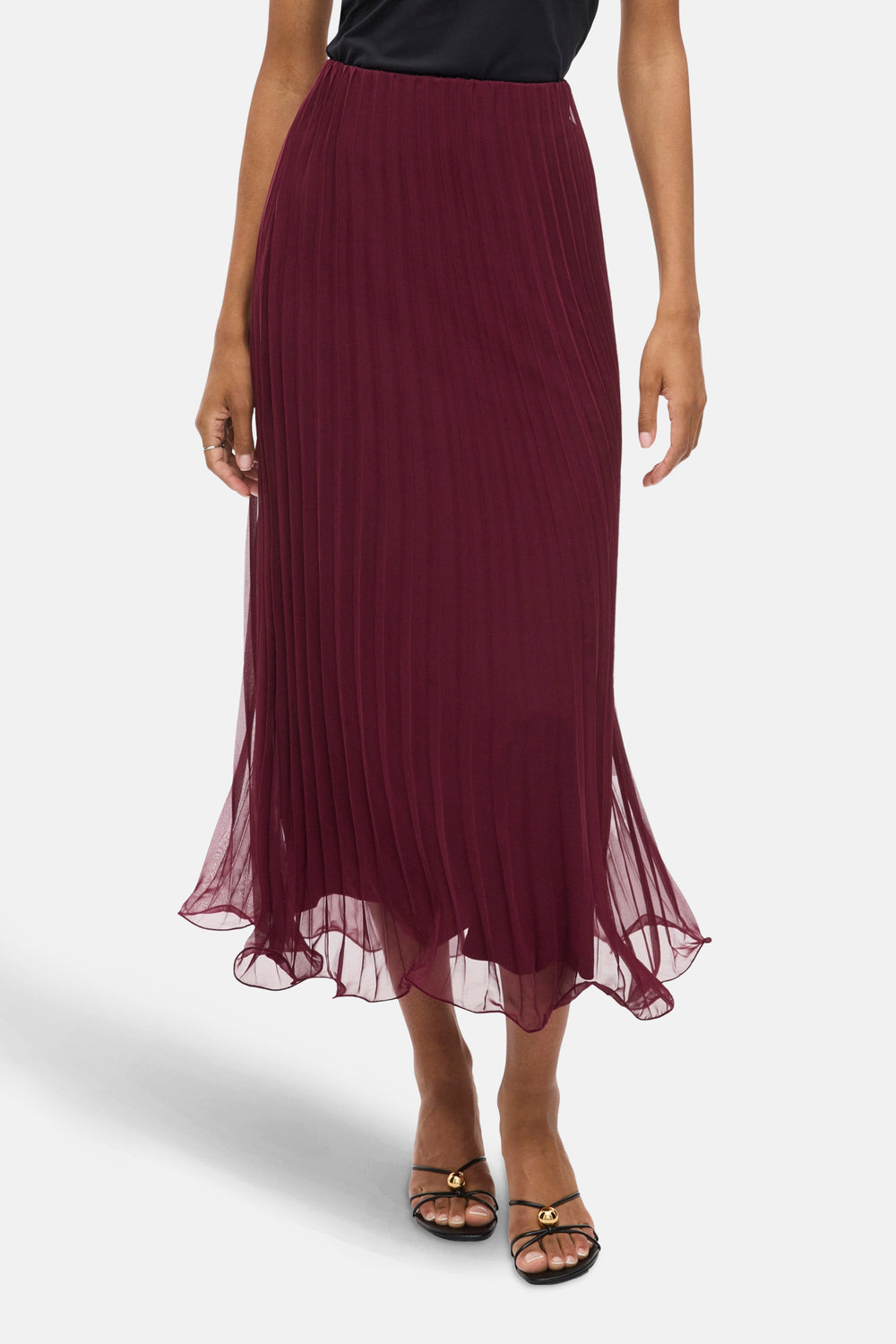 Jupe longue rouge - VILA®