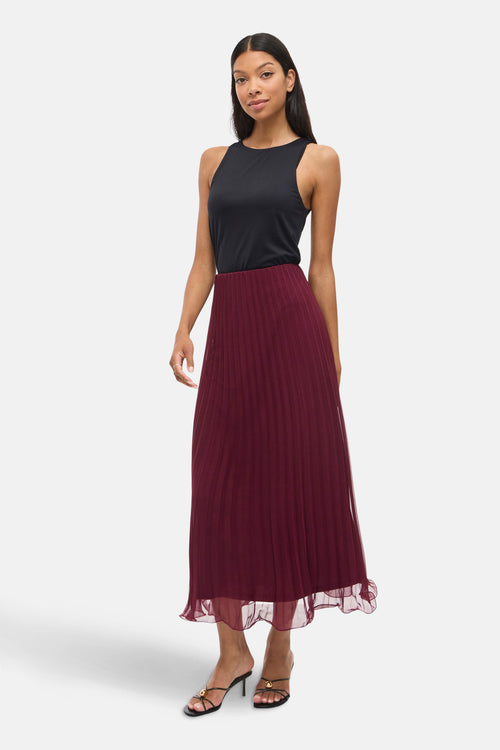 Jupe longue rouge - VILA®