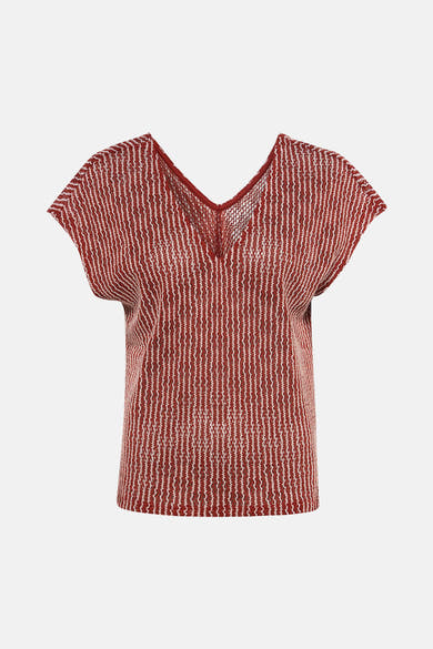 Blouse met korte mouwen - Multicolor