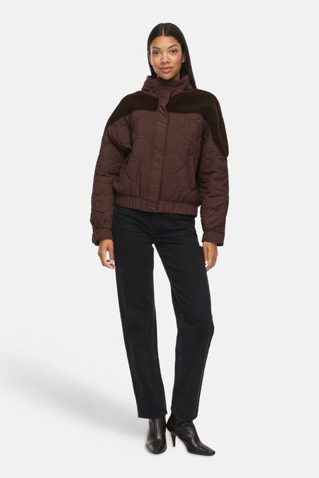 Korte jas bruin - VILA®