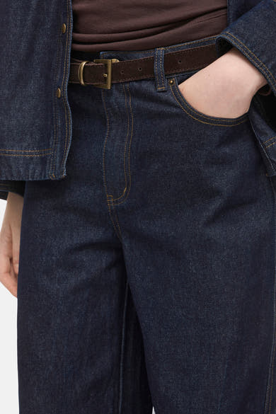 RINA - dark blue denim
