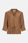 Chemisier 3/4 cognac - VILA®