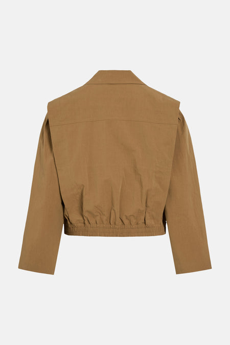 Dames tops jas trench beige - ROUGE EDIT