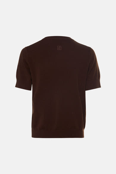 Pull col O - brun