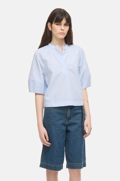 Blouse 3/4 blauw - ROUGE EDIT
