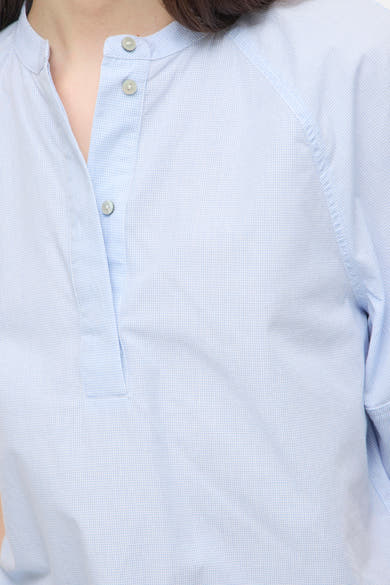 Blouse 3/4 blauw - ROUGE EDIT