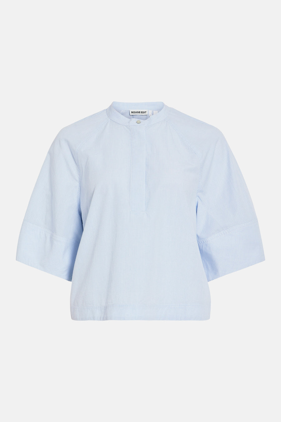Blouse 3/4 blauw - ROUGE EDIT
