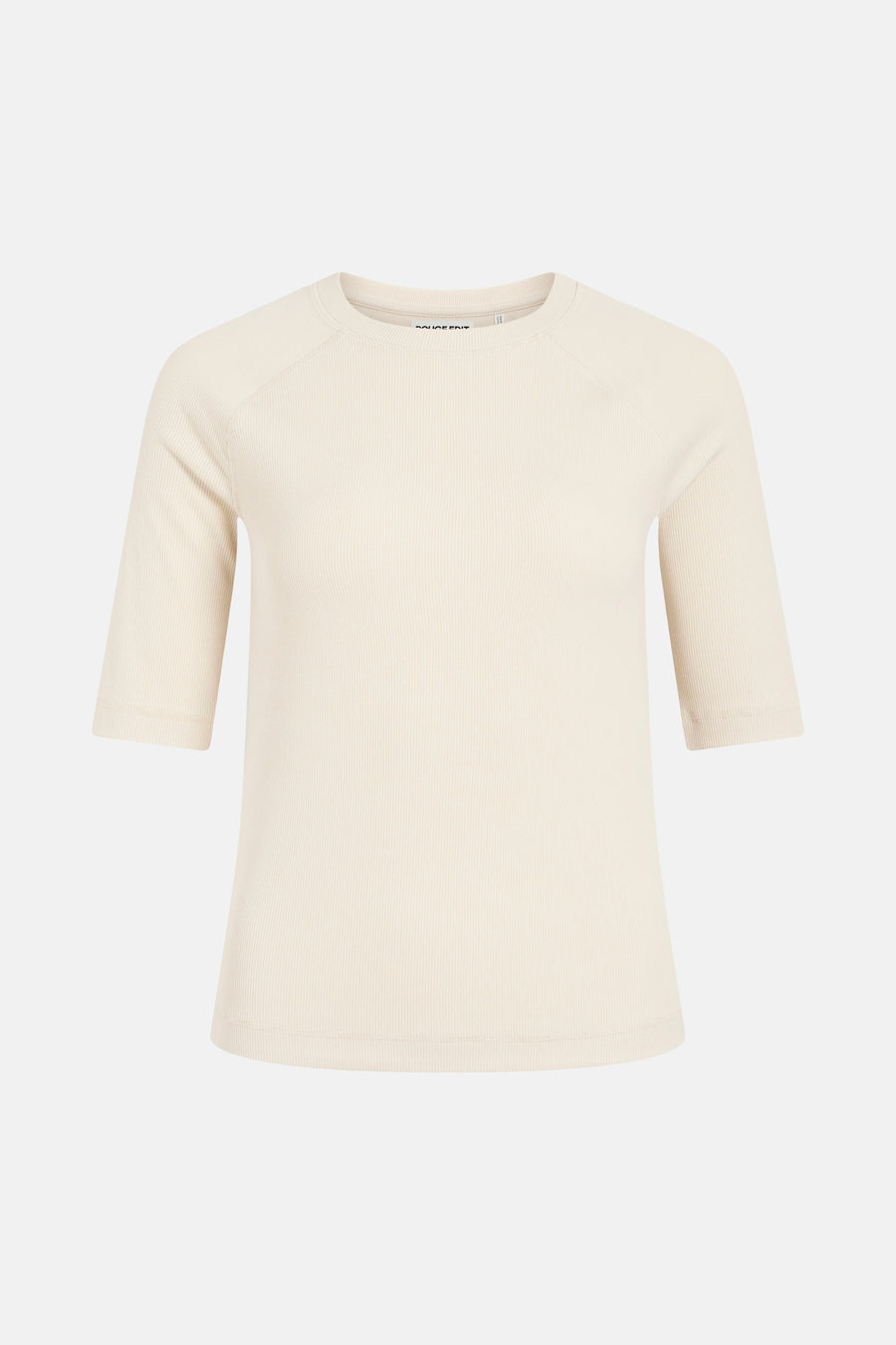 Pull col rond beige - ROUGE EDIT
