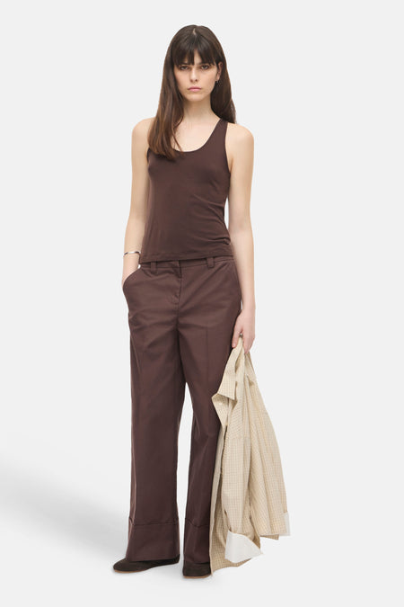 Top - brun