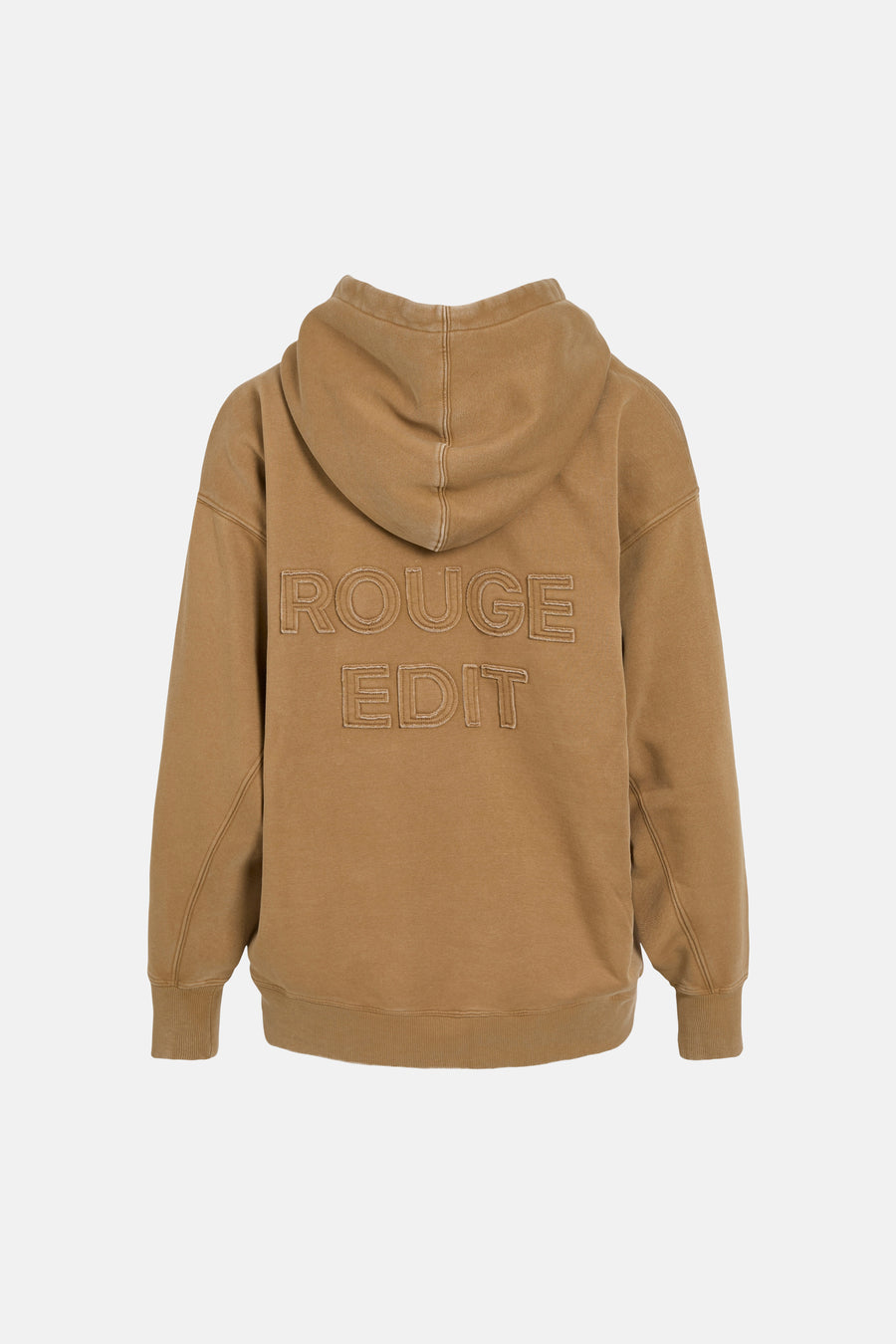 Sweat  à capuche beige - ROUGE EDIT