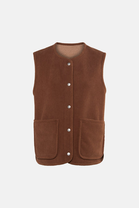 Bodywarmer - cognac