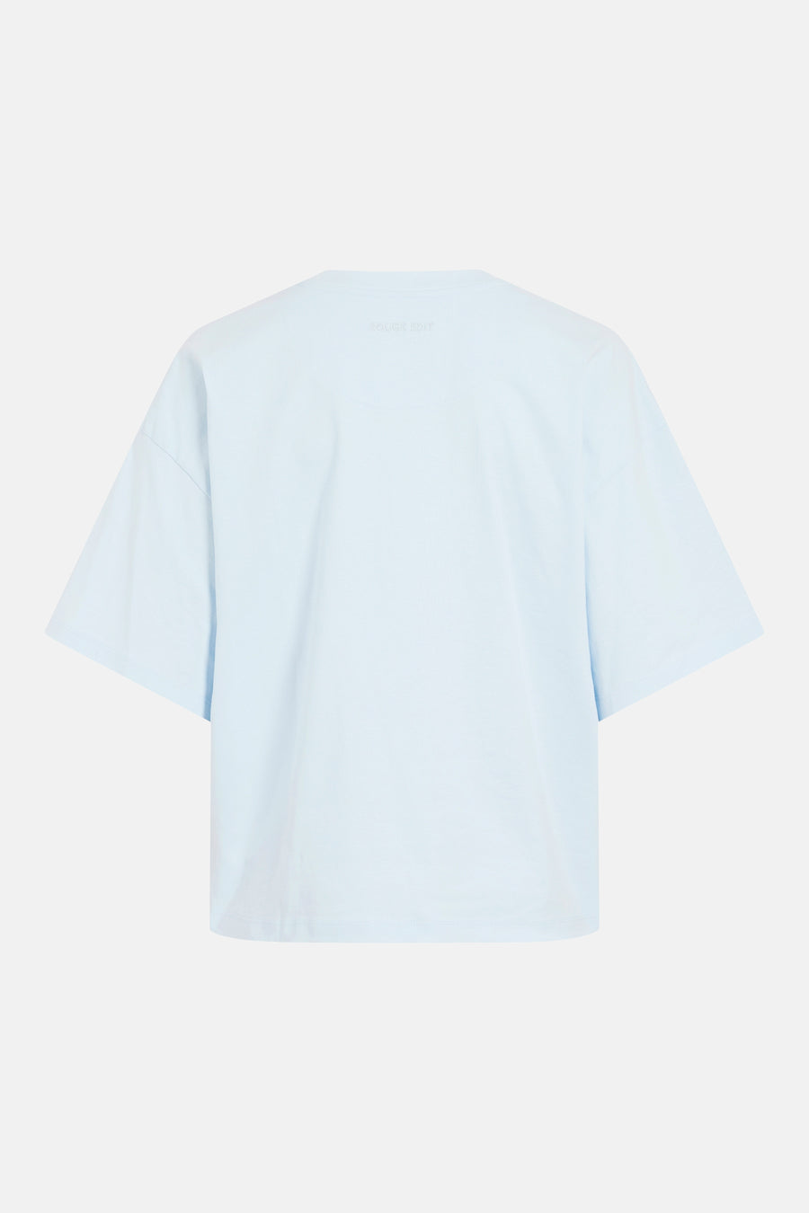 Top uni manches courtes bleu - ROUGE EDIT