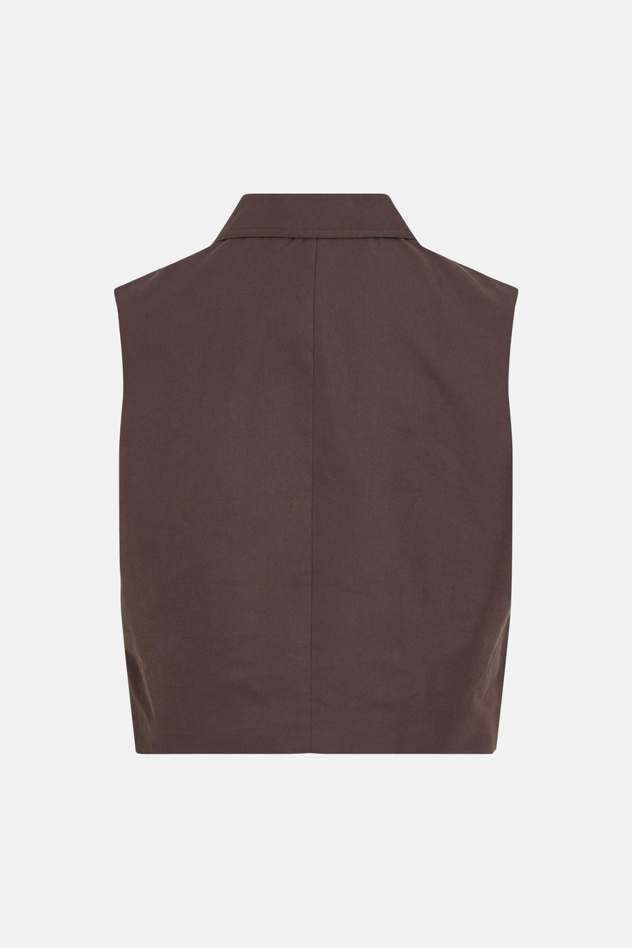 Chemisier (sans manches) brun - ROUGE EDIT
